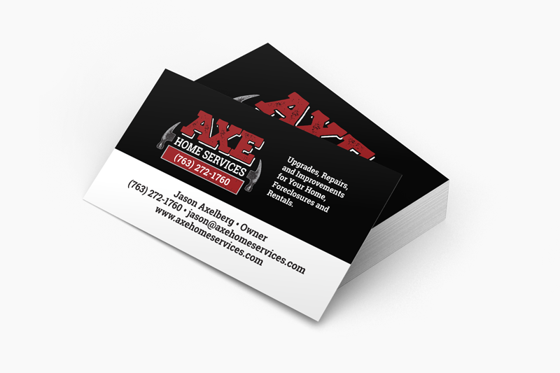 Business cards and magnetic business cards are a great way to keep your contact information handy.